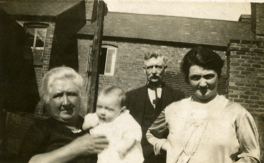A woman, unidentified